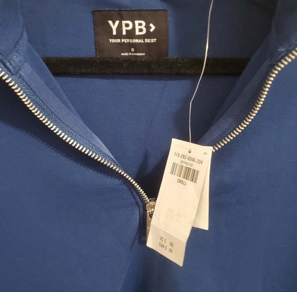 YPB neoKNIT MAX Half-Zip NAVY S Minimalist Athleisure - Picture 13 of 16